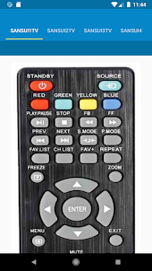 Sansui TV Remote Control