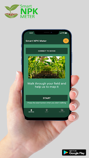 Android application Smart NPK Meter screenshort