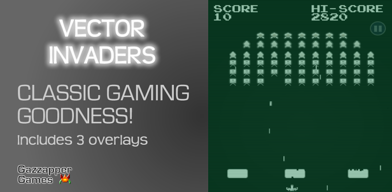 Vector Invaders: Space Shooter