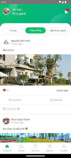 Android application Eco Central Park screenshort