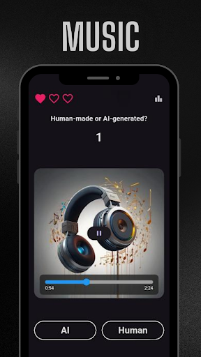Android application Human or Ai screenshort