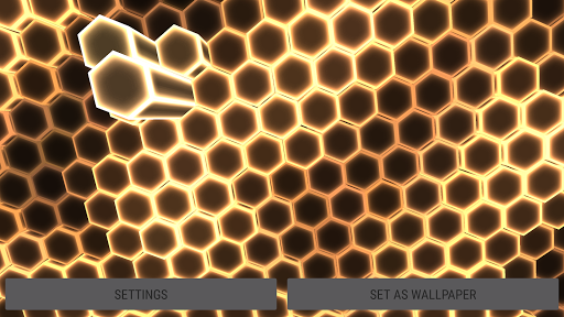 Honeycomb Cells Particles 3D L