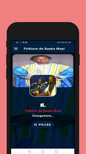 Android application Folklore de Baaba Maal screenshort