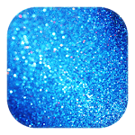 Cover Image of Download Blue Glitter Wallpaper  APK