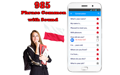 Learn Polish Offline Screen 2