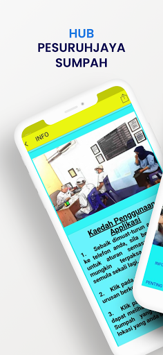 Android application HUB PJS screenshort