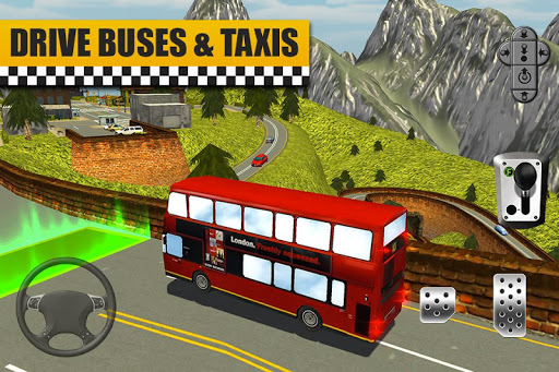 Bus & Taxi Driving Simulator Screen 3