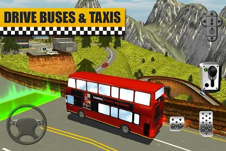 Bus & Taxi Driving Simulator