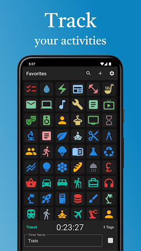 Android application Pivot: Time Tracker screenshort