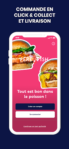 Android application Père & Fish screenshort