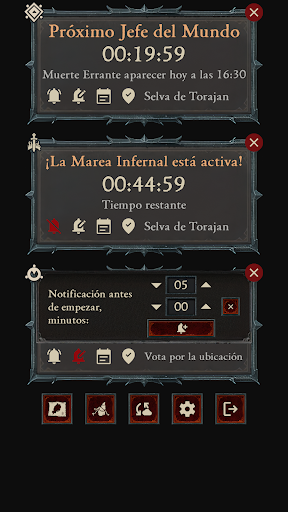 Vista previa de la aplicación