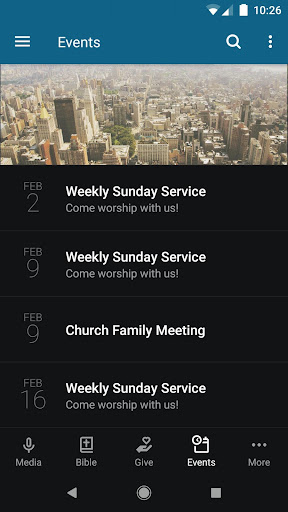 Lifehouse Foursquare Church Screen 3
