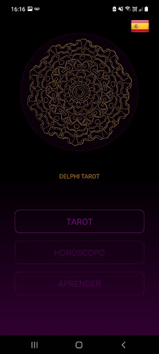 Android application Delphi Tarot screenshort