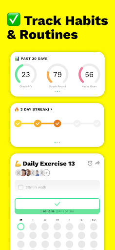 Squad: Habit Accountability Screen 2