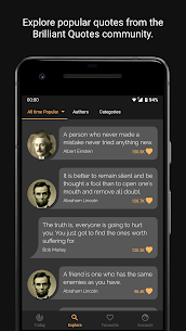 Brilliant Quotes MOD APK (Premium Unlocked) 4