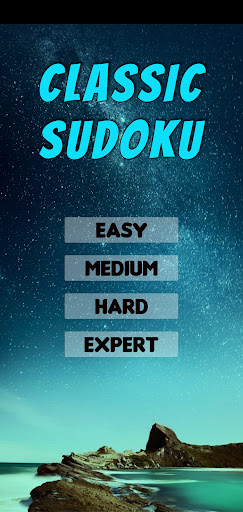 Android application Classic Sudoku screenshort