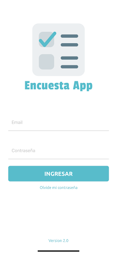 Android application Encuesta App screenshort