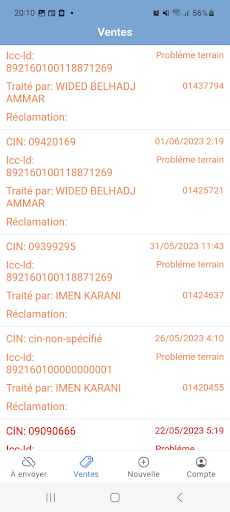 Android application Advasim Aeroport screenshort