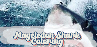 Mageledon Shark Coloring - Screenshot 1