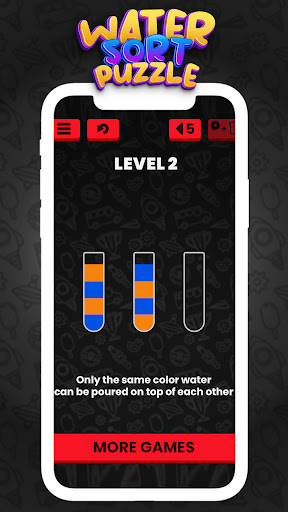 Water Sort Puzzle - 4Brain Screen 3