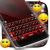 Neon Red Keyboard icon
