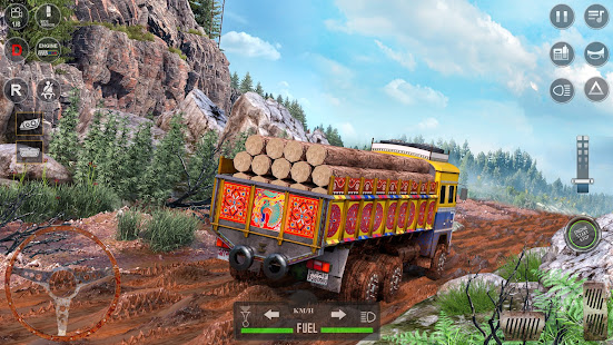 Indian Truck Offroad Cargo Sim 1.0 screenshots 2