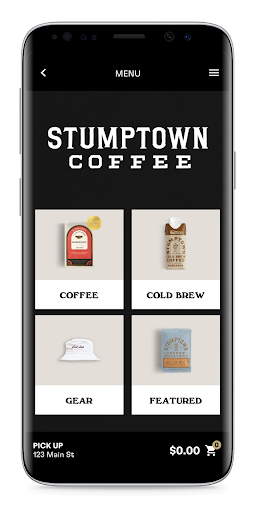 Stumptown Coffee Screen 2