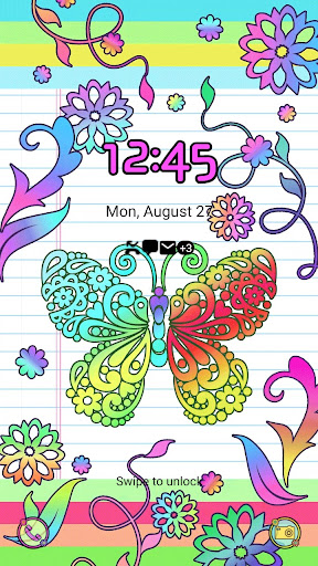 Colorful Butterfly - Wallpaper Screen 2