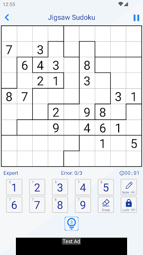 Sudoku - Classic Jigsaw Killer Screen 2