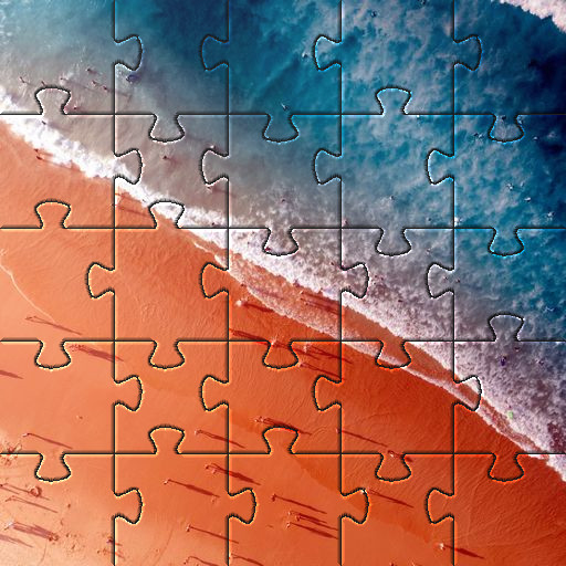 Beach Jigsaw Puzzles Games logo