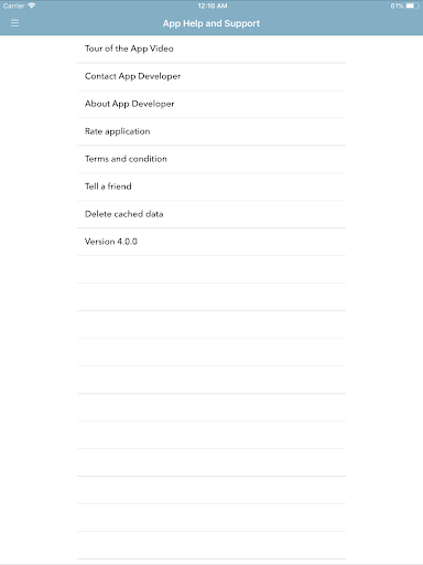 Android application Mary Mother of Hope screenshort