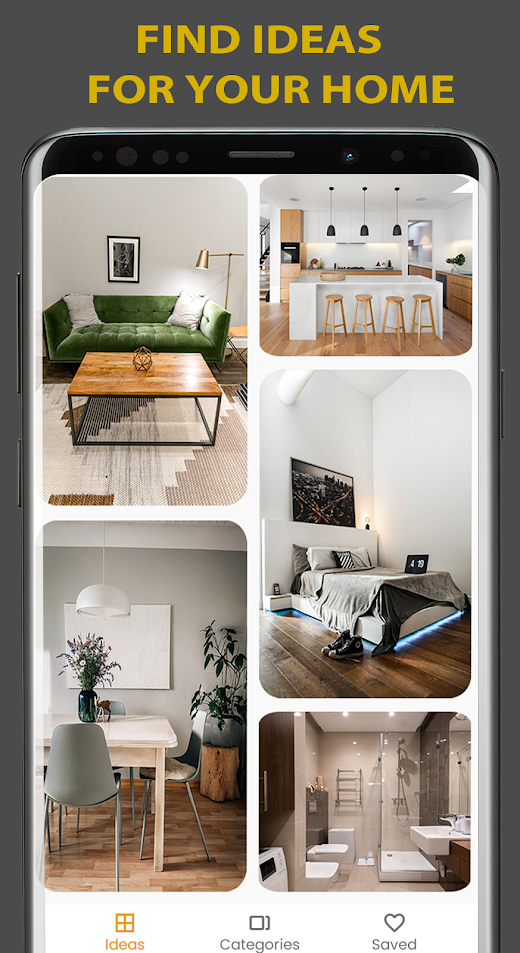 Android application Home Decor Ideas App screenshot