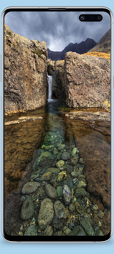 Waterfall nature wallpaper Screen 2