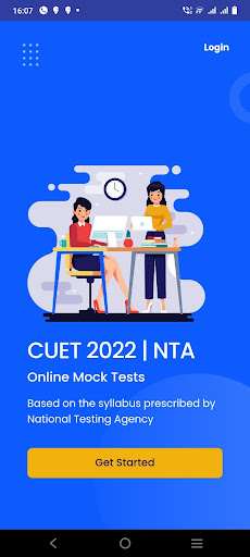 Android application CUET MOCK Exam Online Prep screenshort