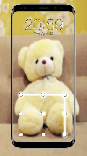 Teddy Bear Lock Screen Apk1