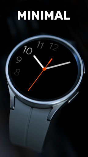 Android application WES4 - Minimal Watch Face screenshort