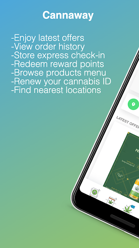 Android application CannaWay screenshort