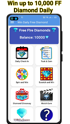 Win Free Diamonds Fireのおすすめ画像1