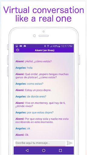 Akemi - ChatBot Screen 2