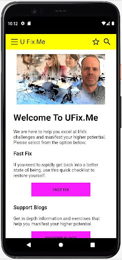 Android application UFix.Me screenshort