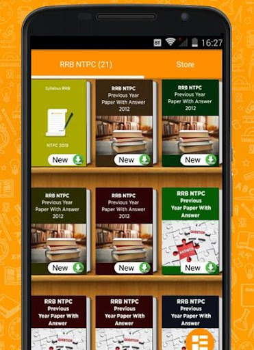 Android application RRB NTPC Preparation Offline screenshort