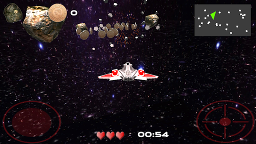 Android application 3D Space Fighter screenshort