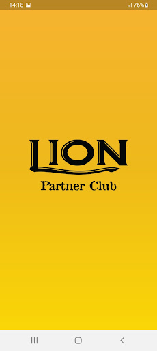Android application Lion Partner Club screenshort