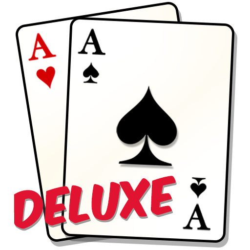 Hi-Lo DELUX High Low card game logo