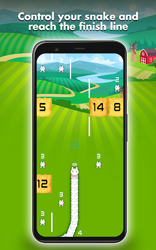 Android application Snake Breakout: Collect Blocks screenshort