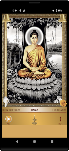 Android application Om Mani Padme Hum screenshort