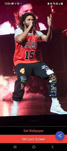 Android application J Cole HD Wallpapers screenshort