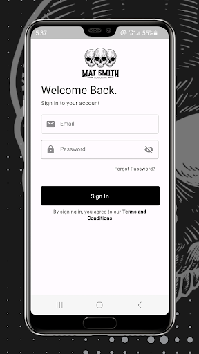 Android application Mat Smith Consulting screenshort