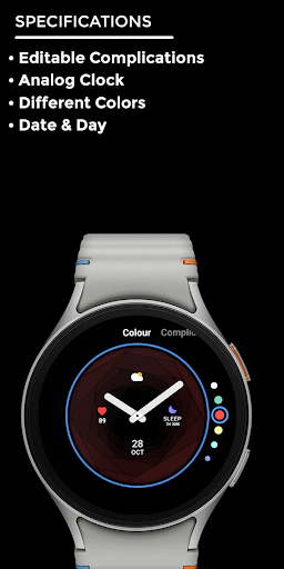 Night ver 47 - watch face screenshot 3