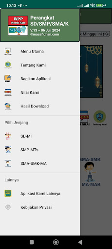 Android application RPP/Modul Ajar SD/SMP/SMA/SMK+ screenshort